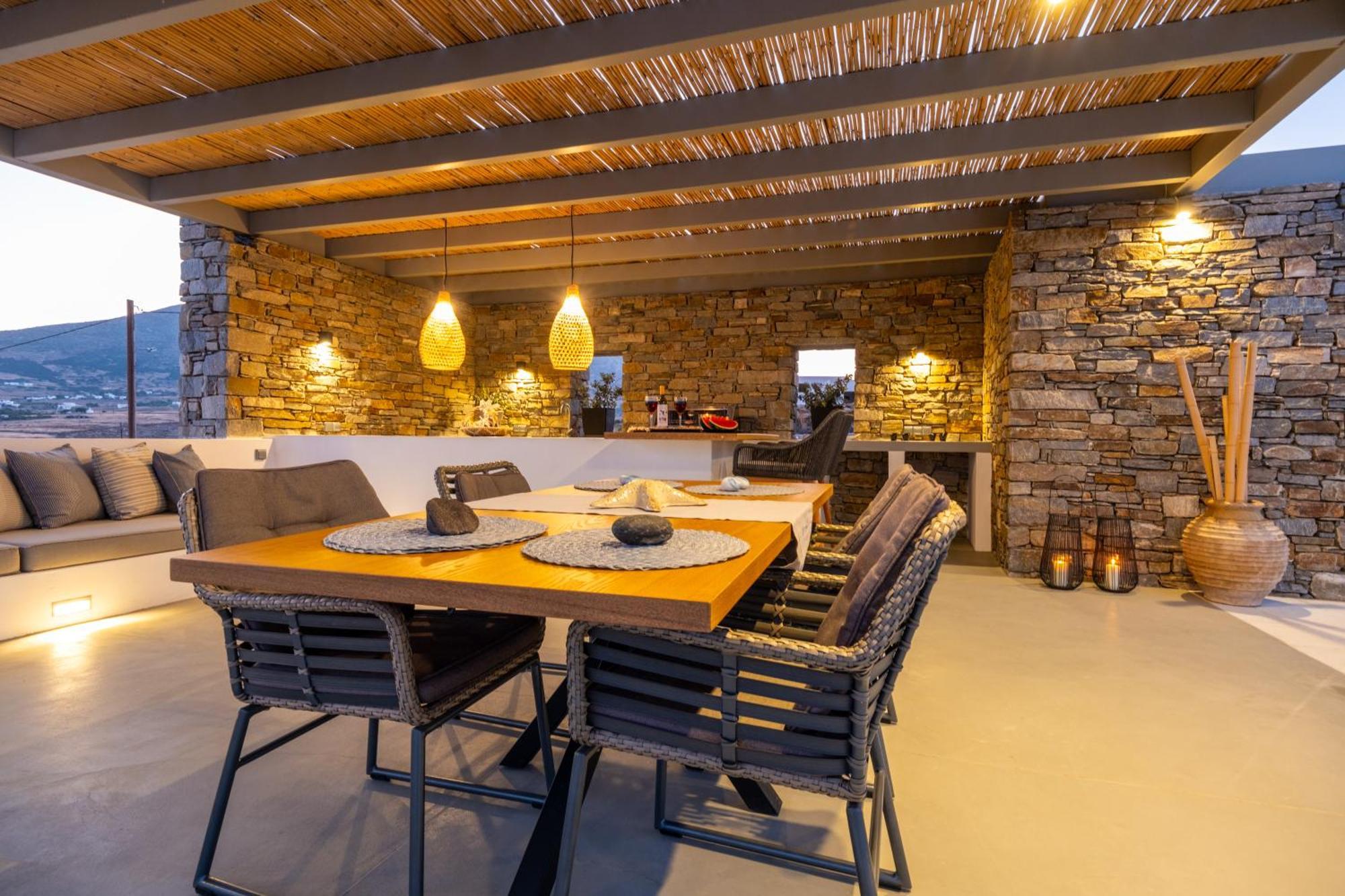Golden Bay Luxury Villas And Suites Chrisi Akti  Exteriör bild