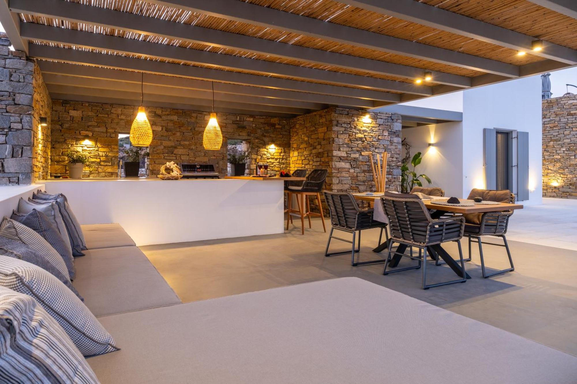 Golden Bay Luxury Villas And Suites Chrisi Akti  Exteriör bild