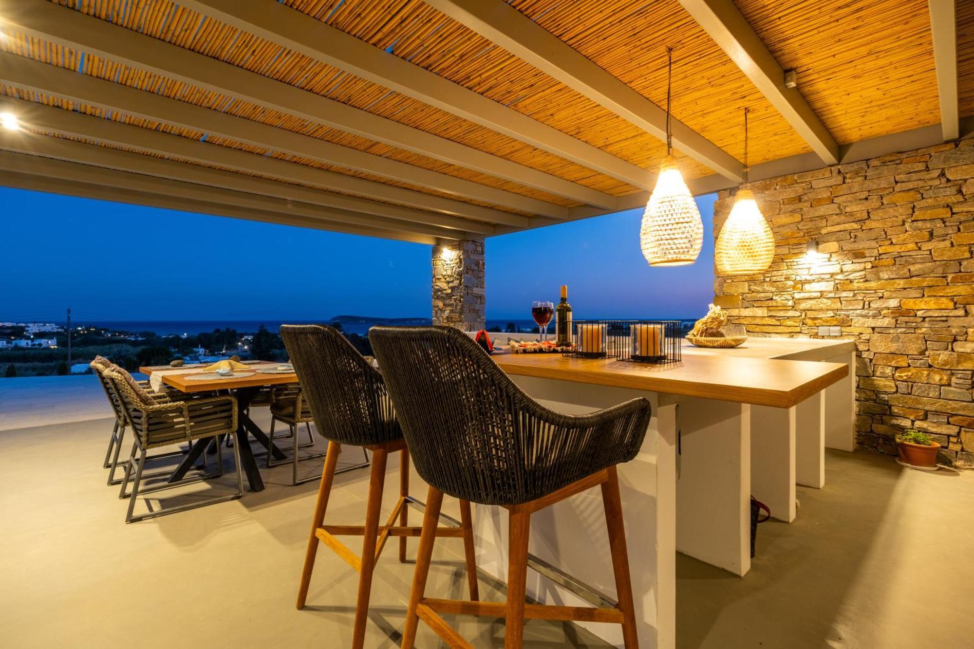 Golden Bay Luxury Villas And Suites Chrisi Akti  Exteriör bild