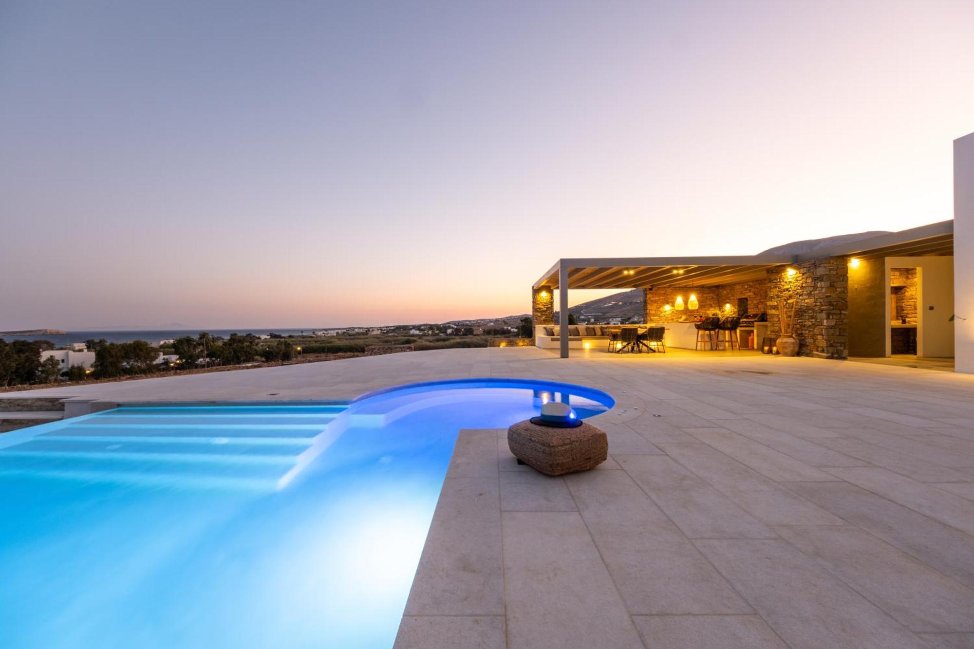 Golden Bay Luxury Villas And Suites Chrisi Akti  Exteriör bild