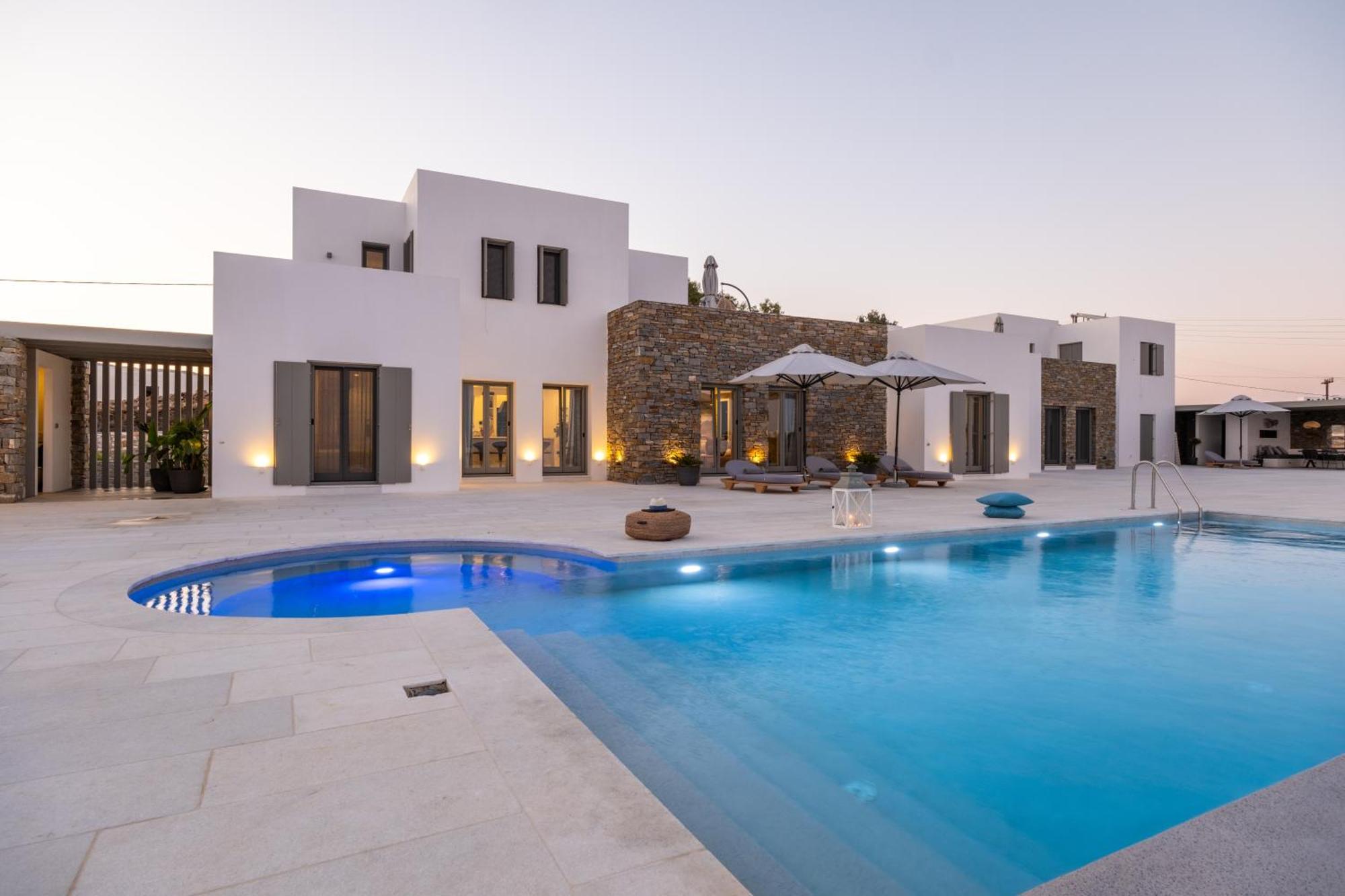 Golden Bay Luxury Villas And Suites Chrisi Akti  Exteriör bild