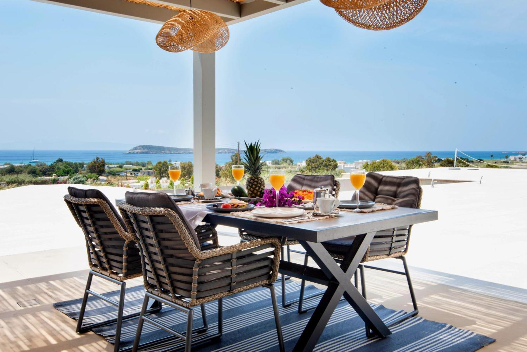 Golden Bay Luxury Villas And Suites Chrisi Akti  Exteriör bild