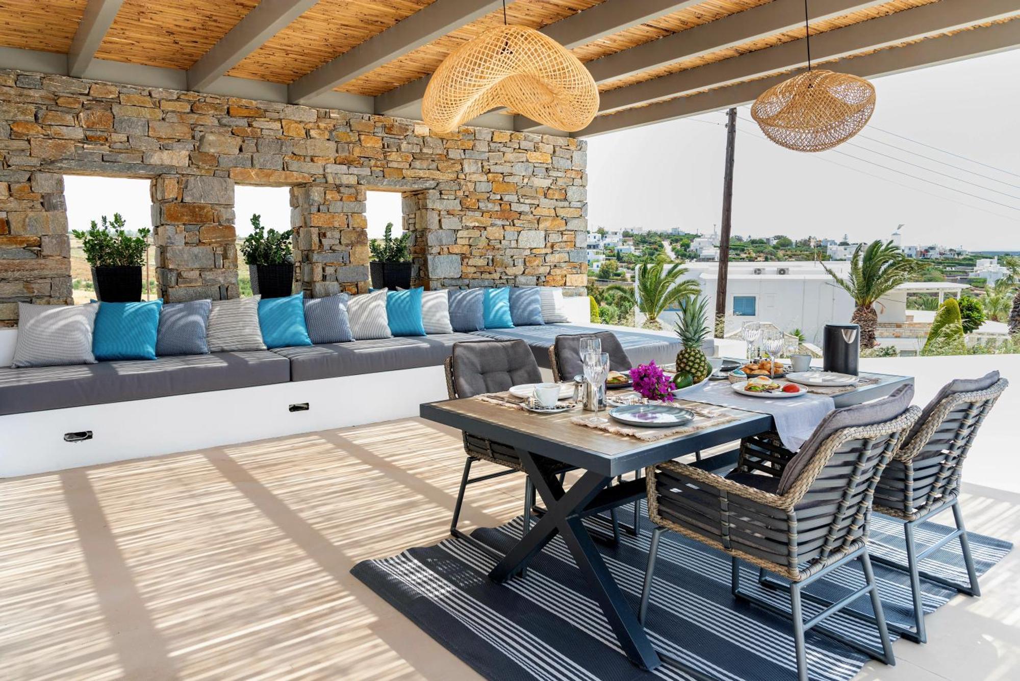 Golden Bay Luxury Villas And Suites Chrisi Akti  Exteriör bild