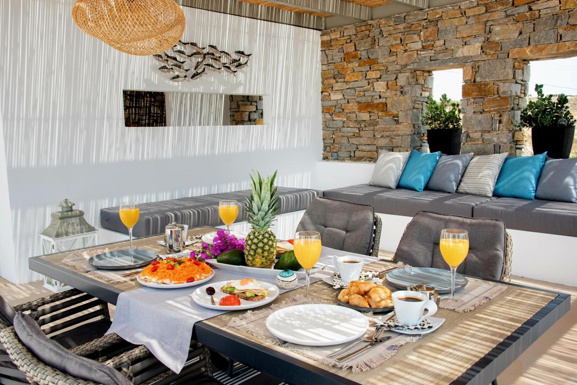 Golden Bay Luxury Villas And Suites Chrisi Akti  Exteriör bild