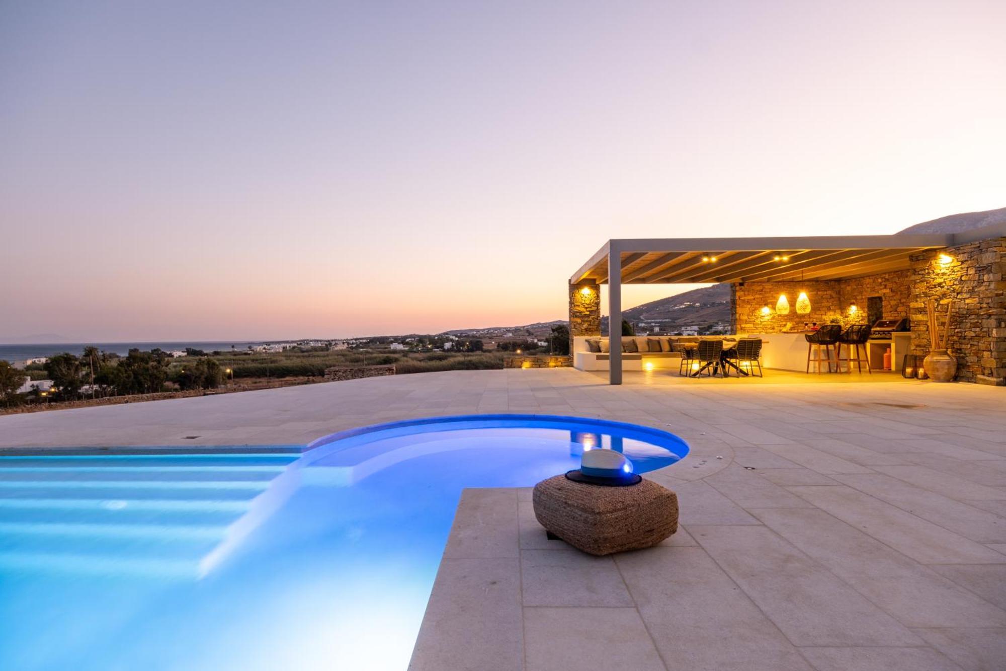 Golden Bay Luxury Villas And Suites Chrisi Akti  Exteriör bild
