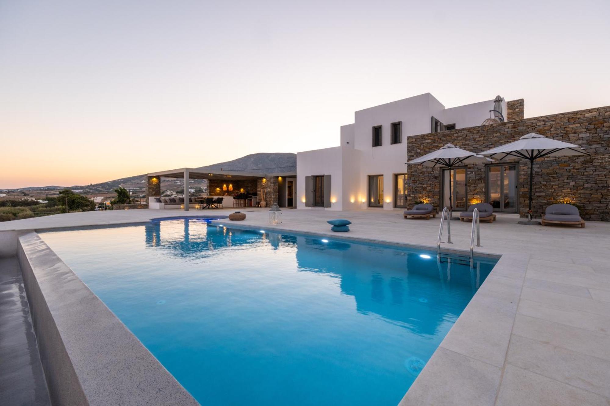 Golden Bay Luxury Villas And Suites Chrisi Akti  Exteriör bild