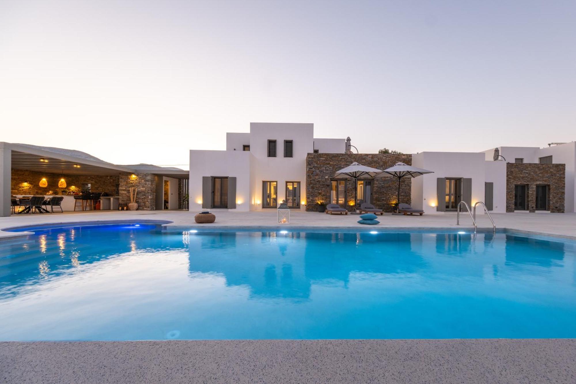 Golden Bay Luxury Villas And Suites Chrisi Akti  Exteriör bild