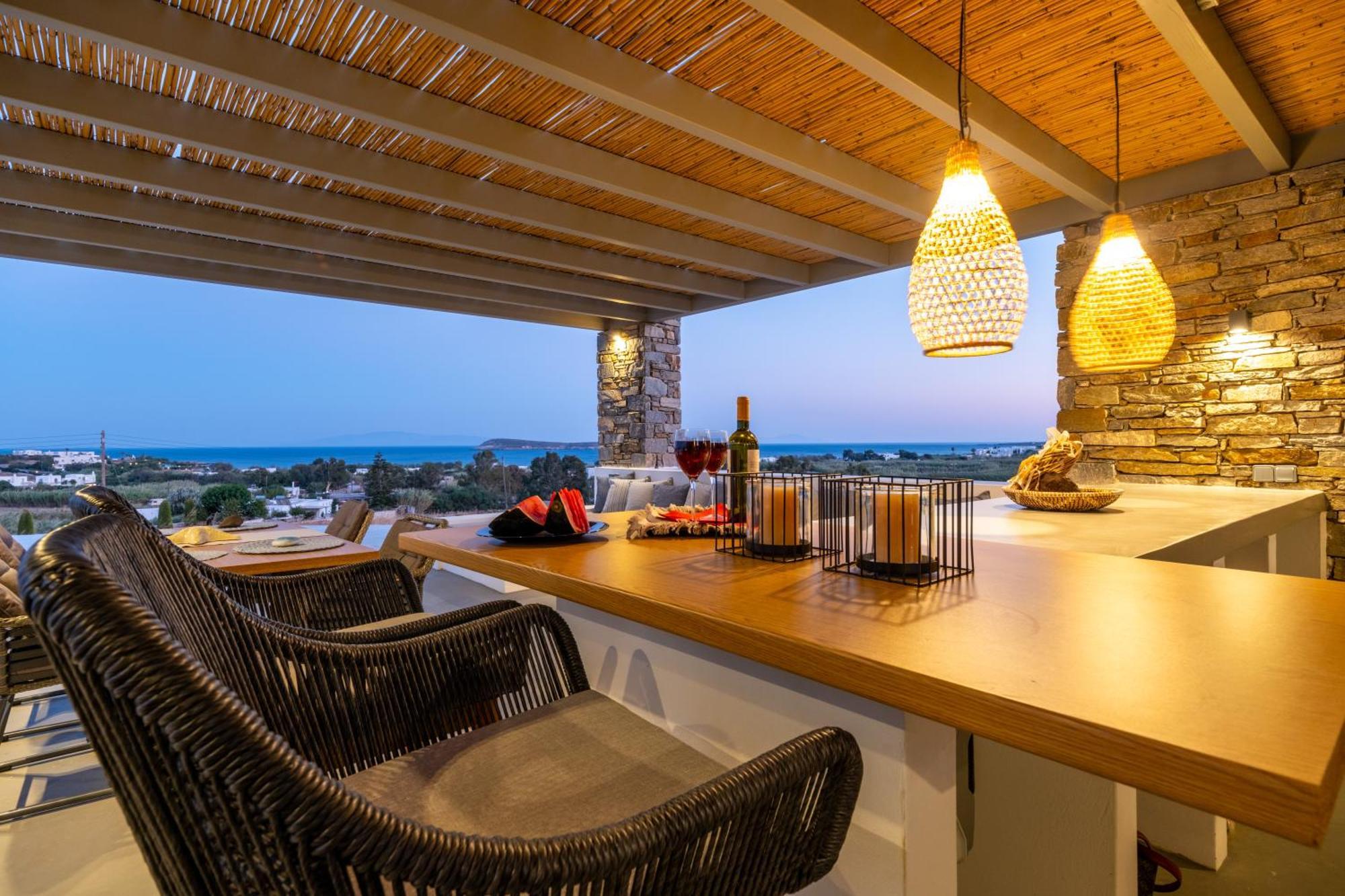 Golden Bay Luxury Villas And Suites Chrisi Akti  Exteriör bild