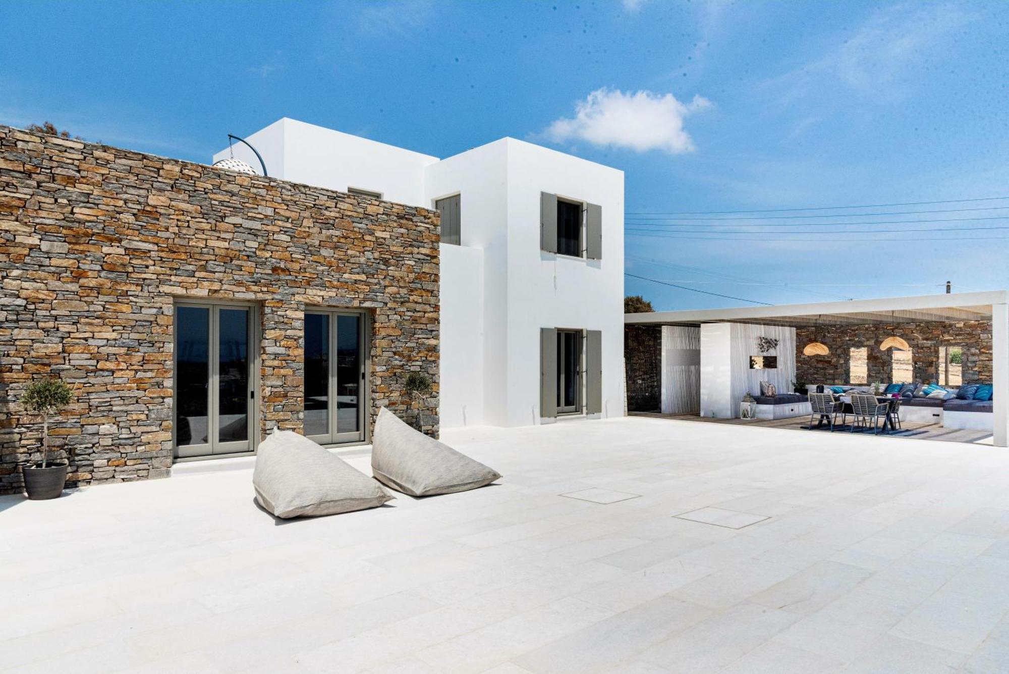 Golden Bay Luxury Villas And Suites Chrisi Akti  Exteriör bild