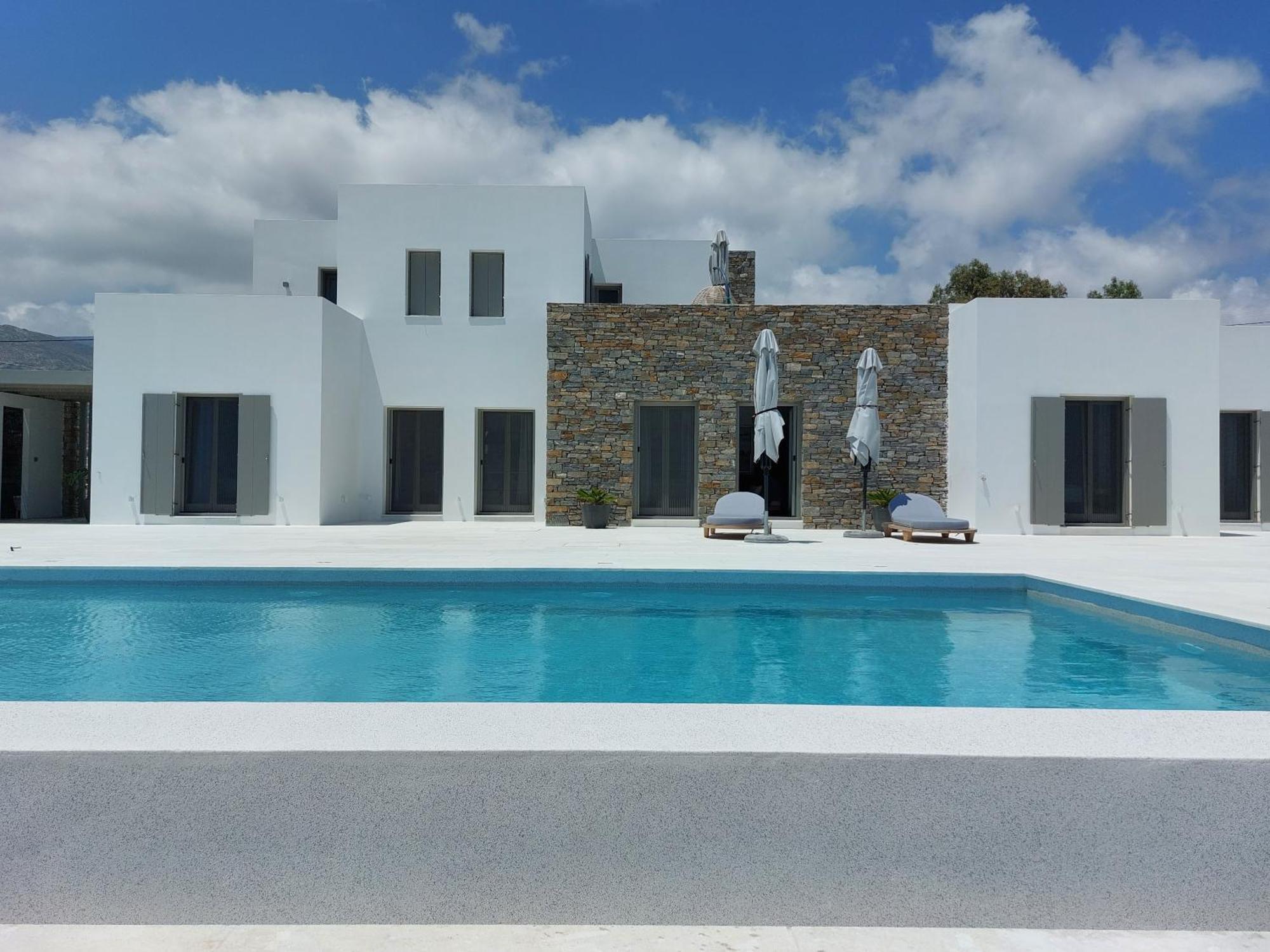Golden Bay Luxury Villas And Suites Chrisi Akti  Exteriör bild