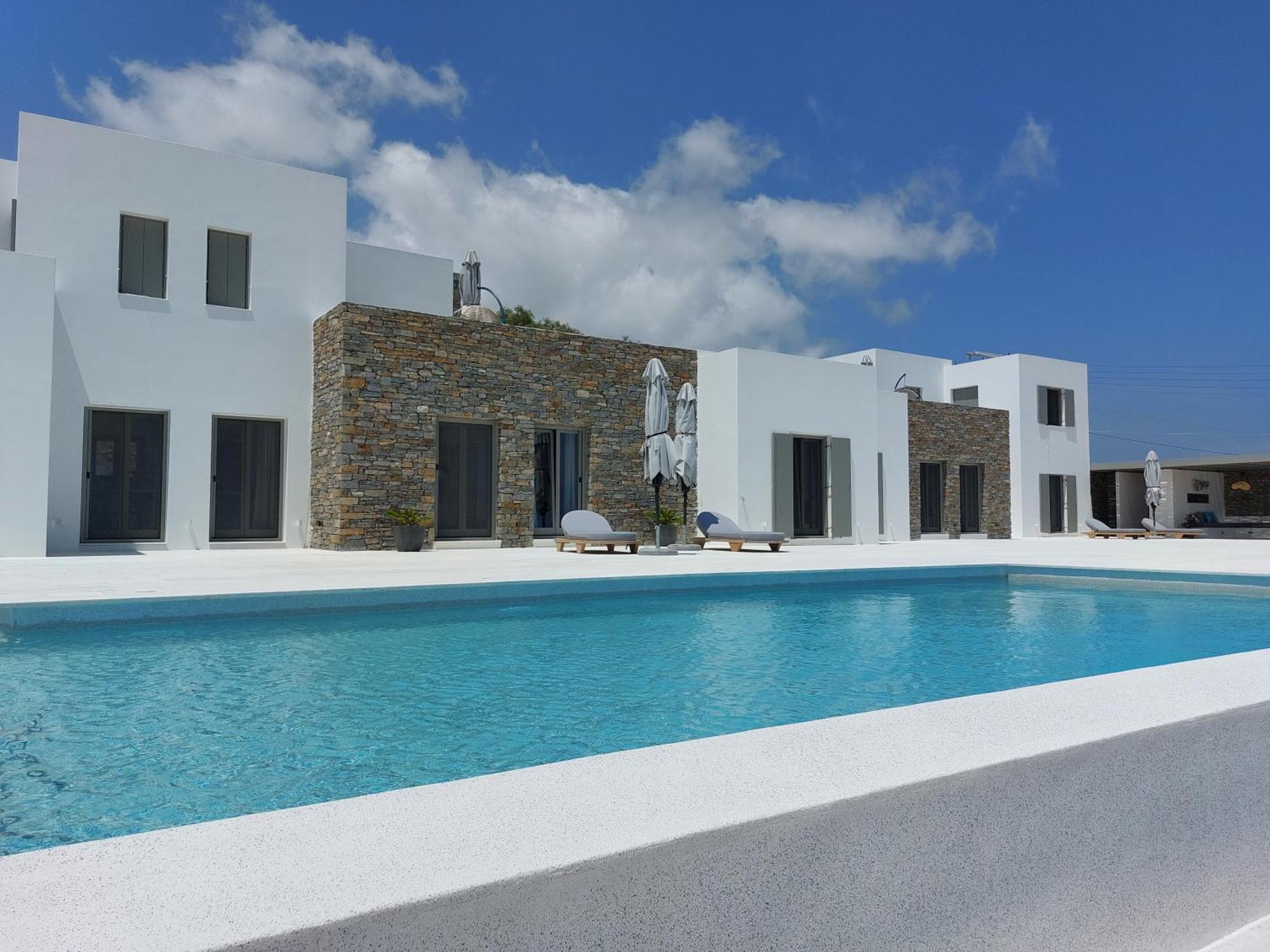 Golden Bay Luxury Villas And Suites Chrisi Akti  Exteriör bild