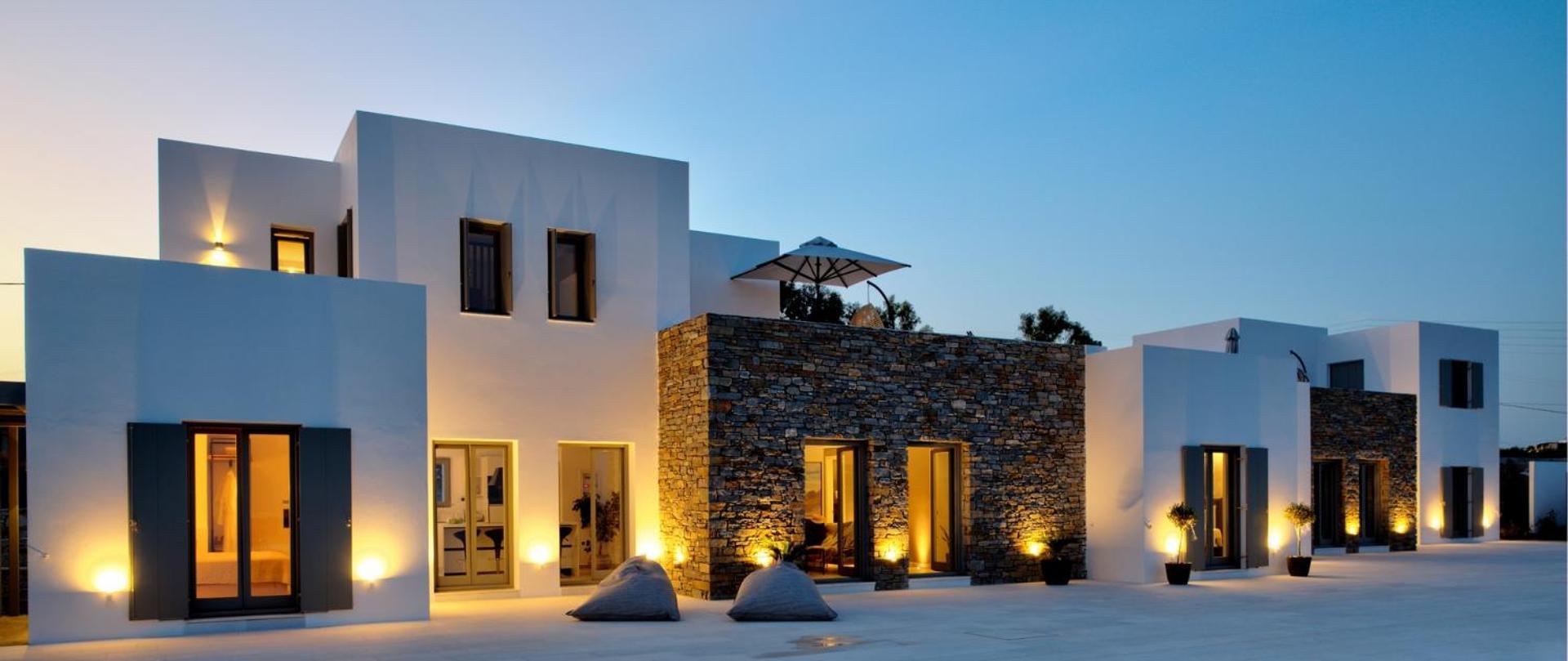 Golden Bay Luxury Villas And Suites Chrisi Akti  Exteriör bild